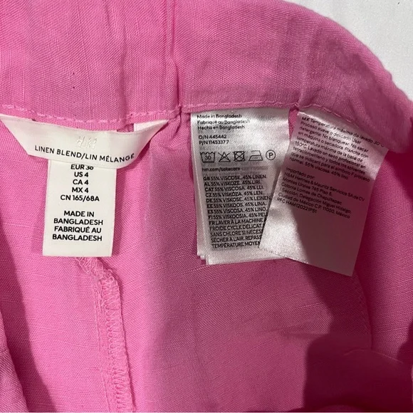 Pink Wide-Leg Pants - Picture 4 of 10